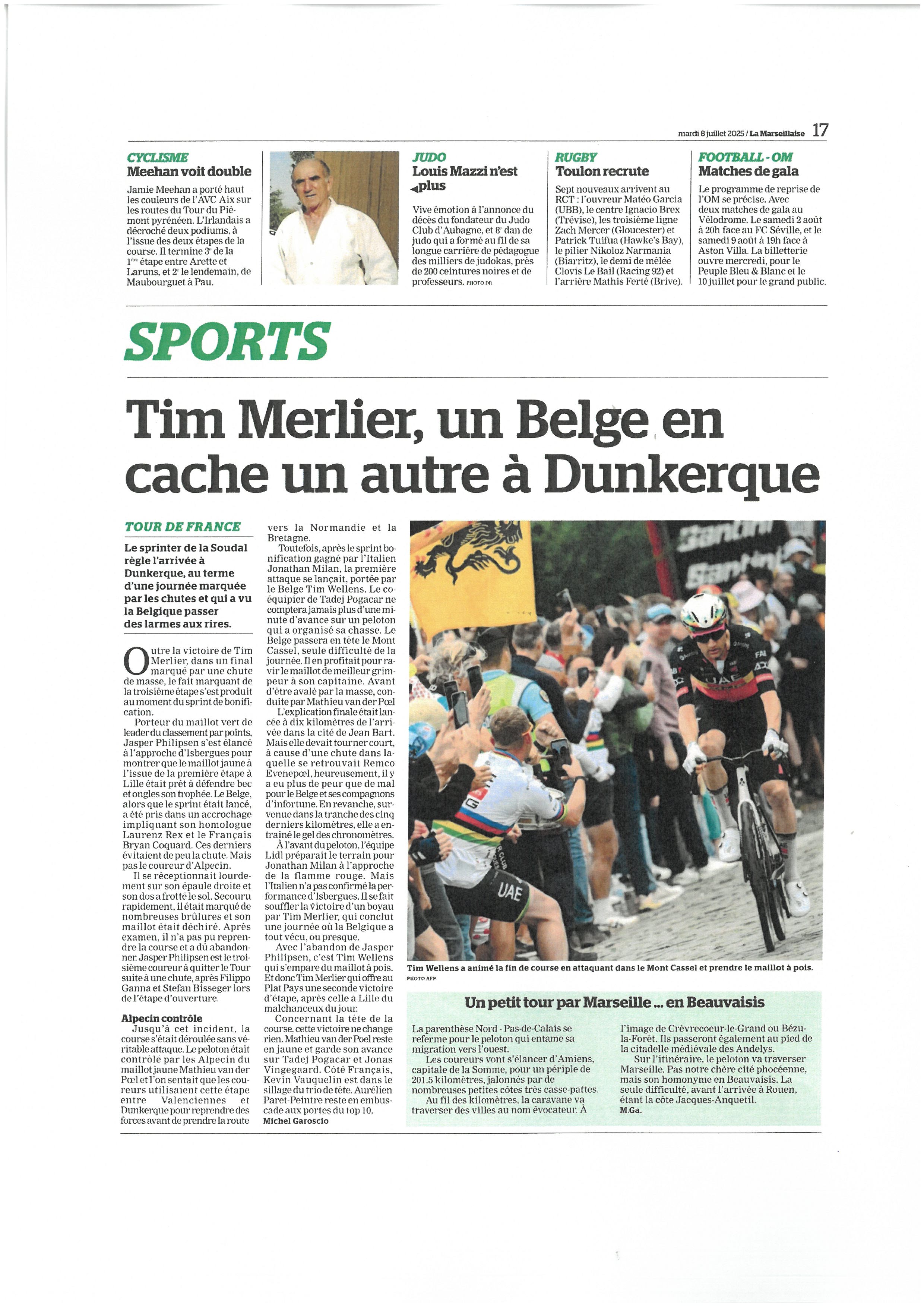 MARSEILLAISE DU 8 JUILLET