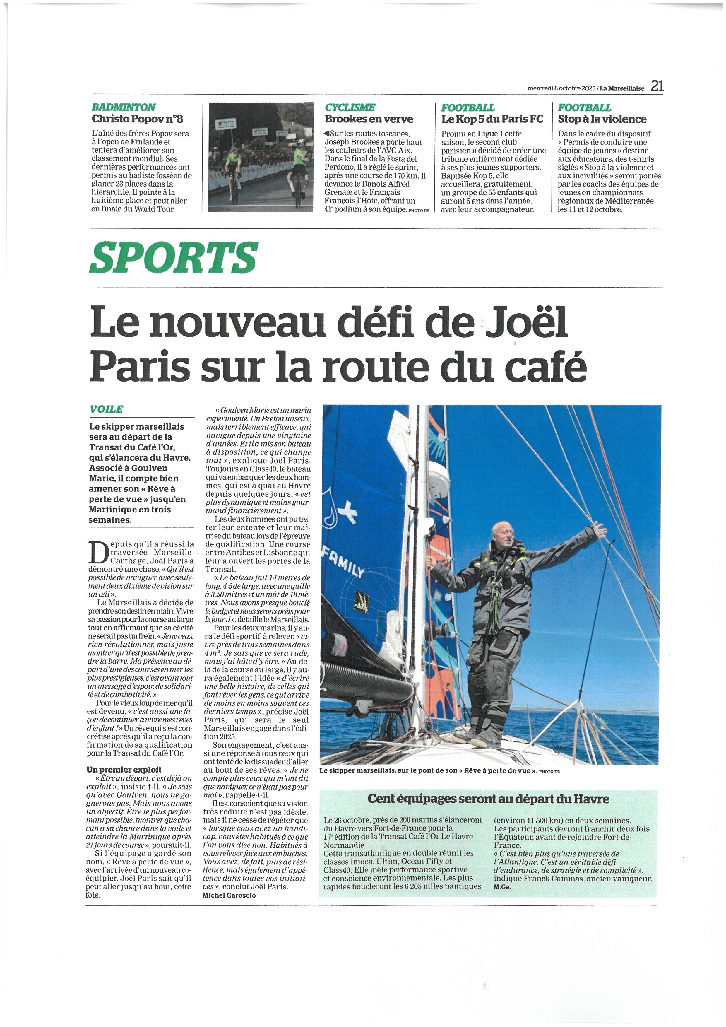 MARSEILLAISE DU 8 OCTOBRE