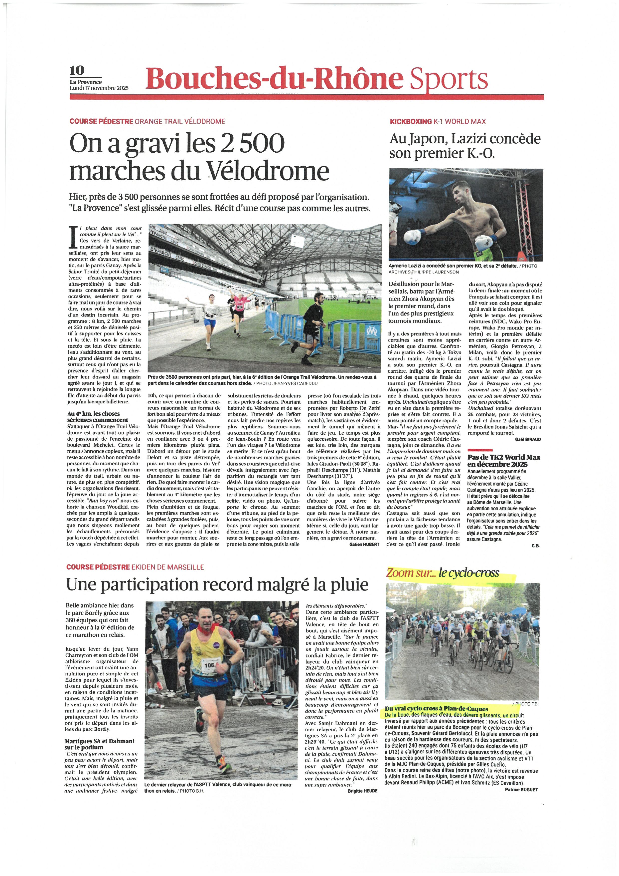 PROVENCE DU 17 NOVEMBRE