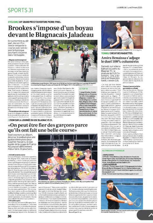 DEPECHE DU MIDI DU 9 MARS