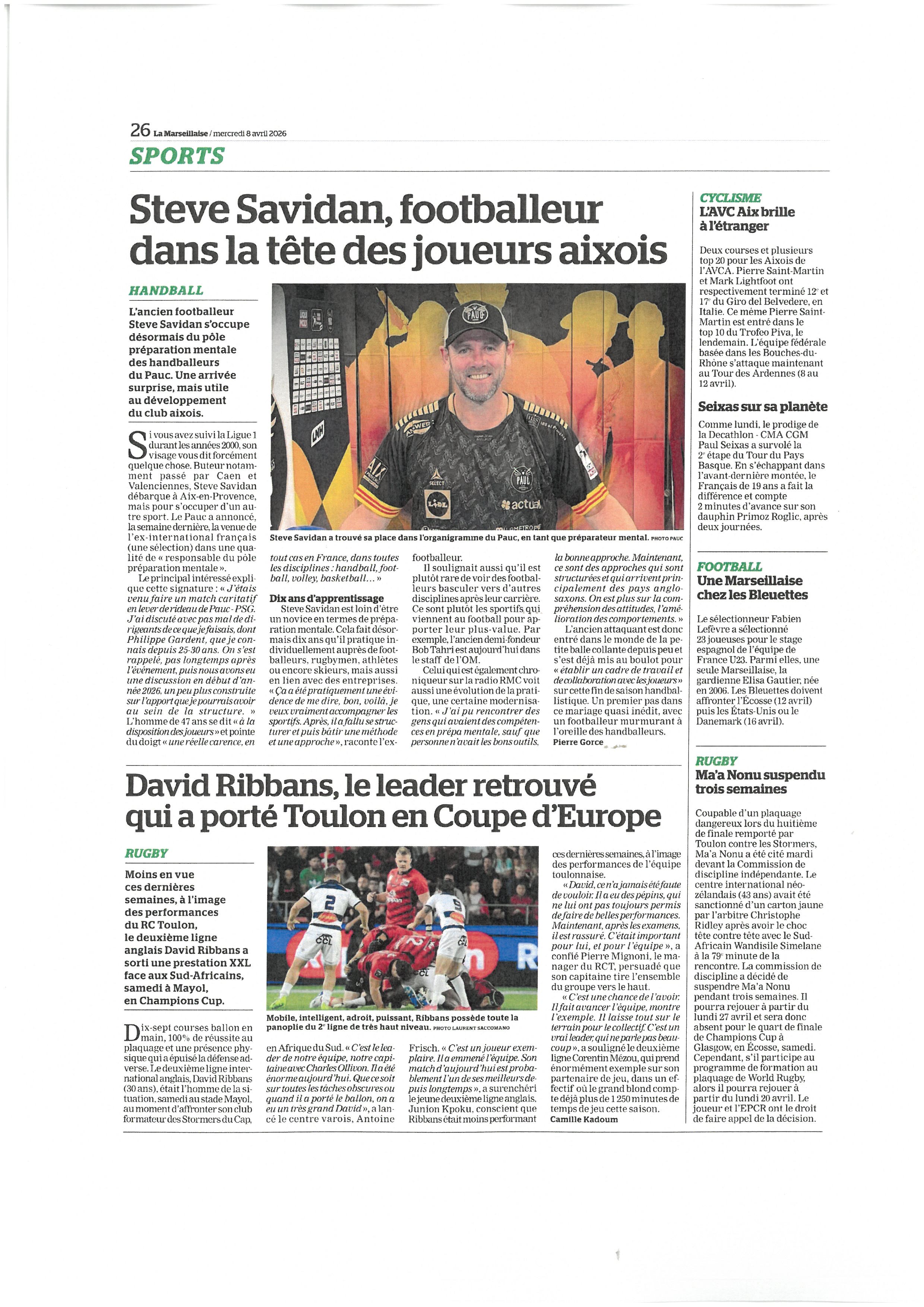 MARSEILLAISE DU 8 AVRIL