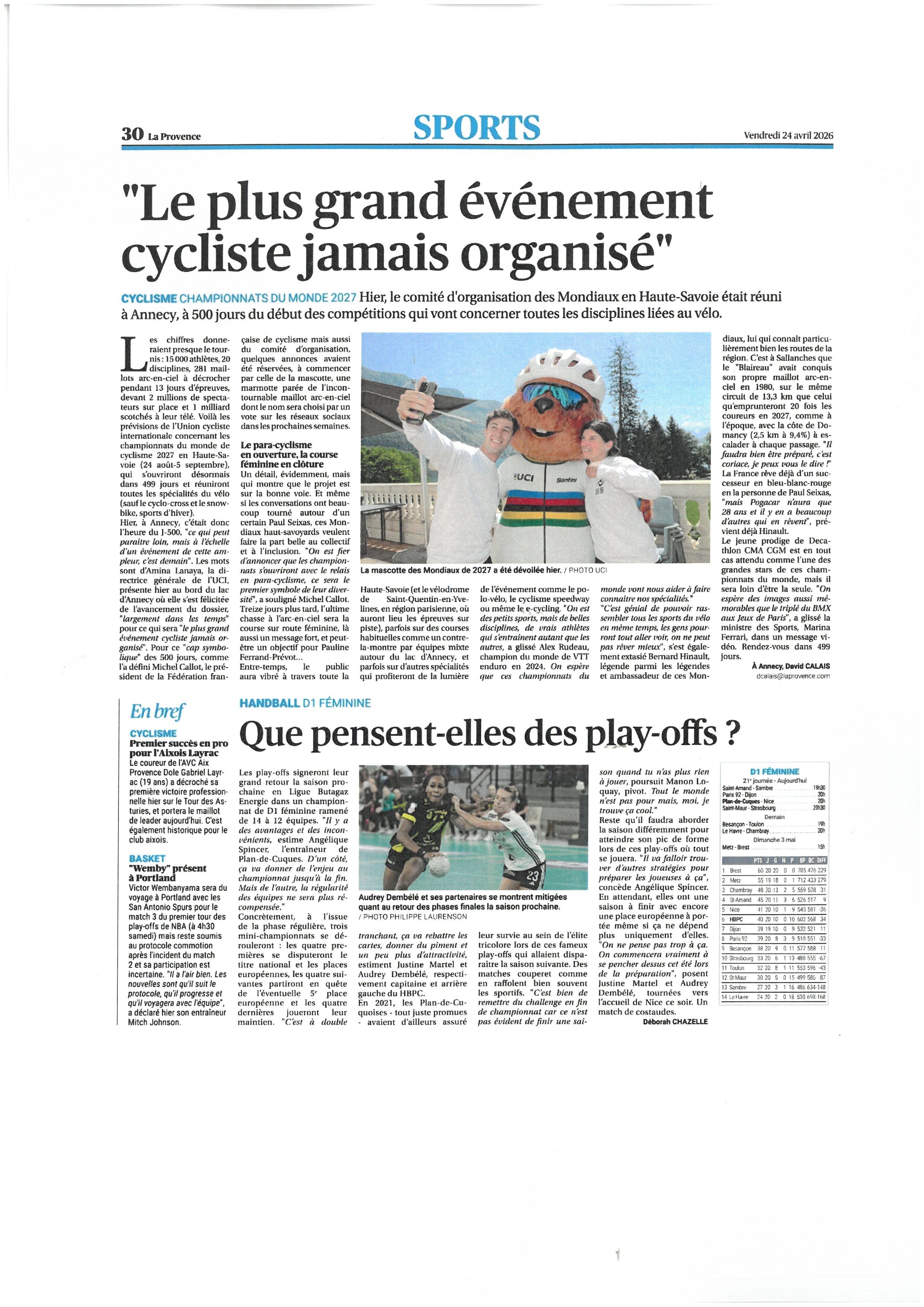 PROVENCE DU 24 AEVIL 2